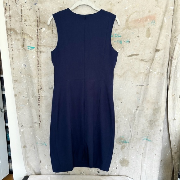 MM Lafleur the Shirley Dress in Deep Indigo - Picture 6 of 6
